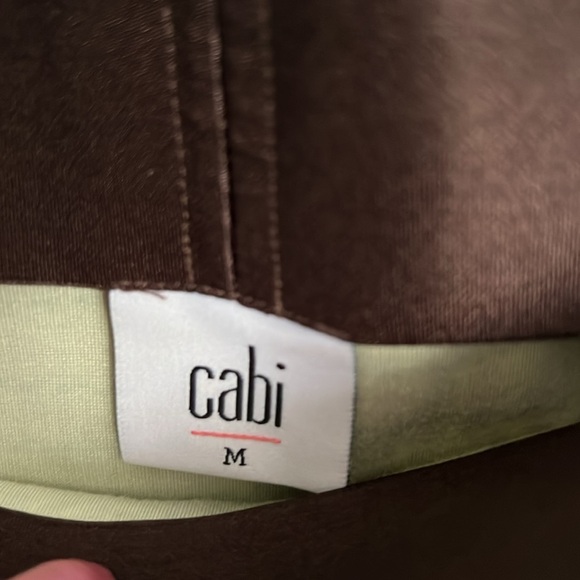 Cabi neutral plaid checkered size Medium Skirt - Picture 4 of 7